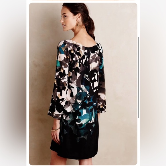 Anthropologie Maeve Shaded Garden Sheath Dress size XS - Picture 2 of 11